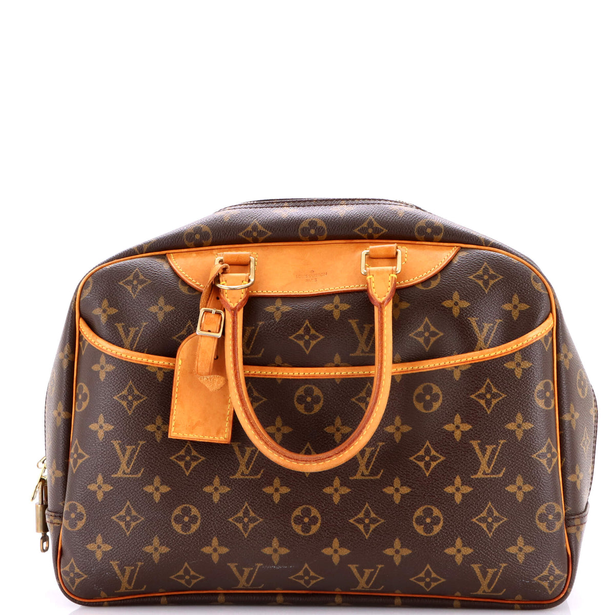 Louis Vuitton Trouville Handbag Monogram Canvas