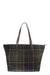 Women's Witford - Classic Tartan Tote Bag in Green/Brown | LBA0304LBA