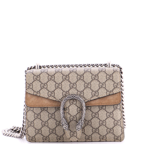 GUCCI Dionysus Bag GG Coated Canvas Mini