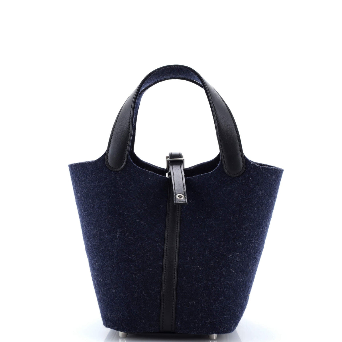 Herm?s Picotin Lock Bag Felt with Leather PM