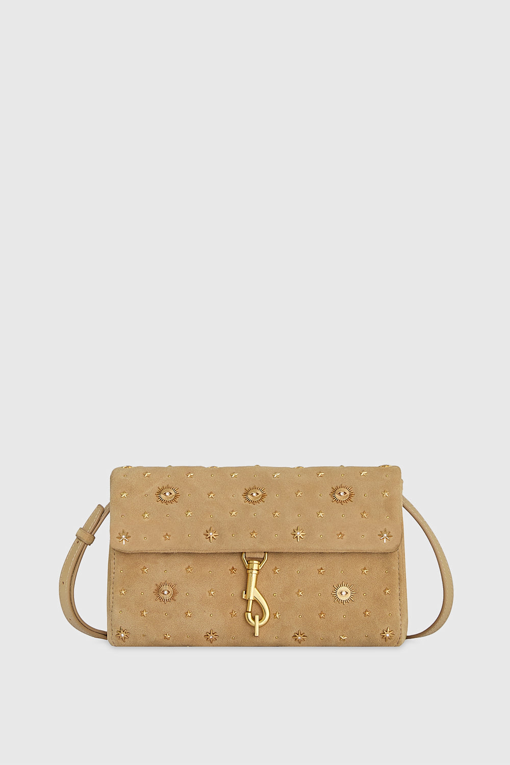 Rebecca Minkoff Edie Crossbody With Evil Eye Bag In Sesame