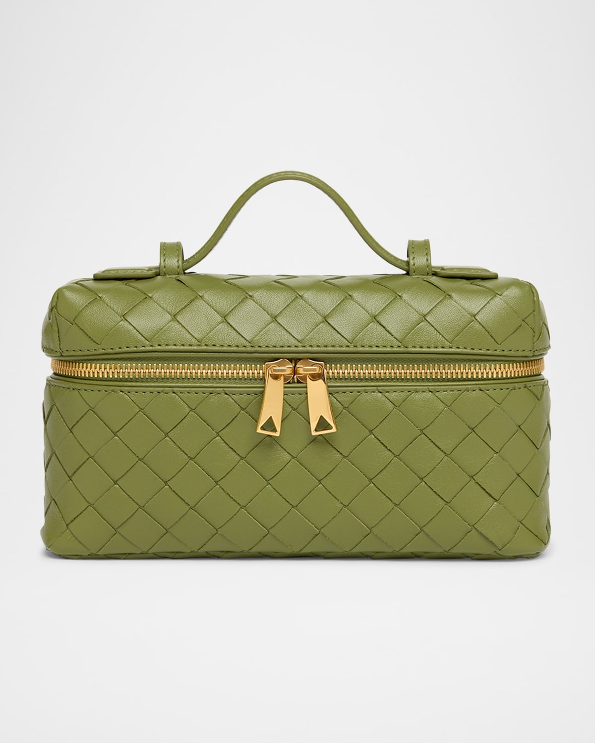 Bottega Veneta Bang Bang Vanity Intrecciato Leather Crossbody Bag
