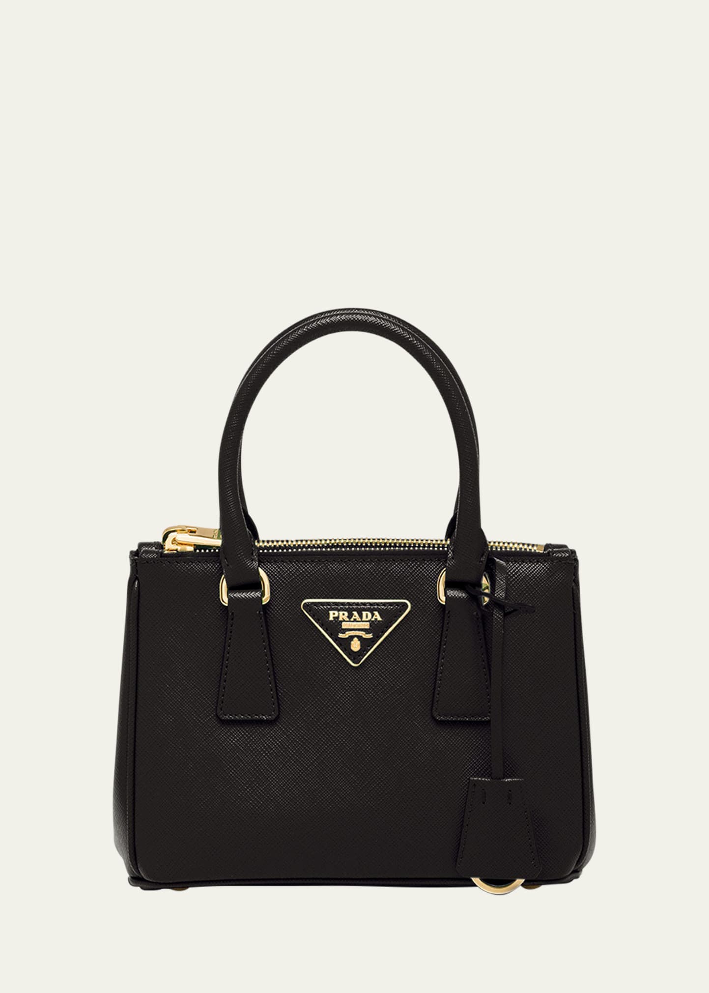 Prada Galleria Mini Leather Top-Handle Bag