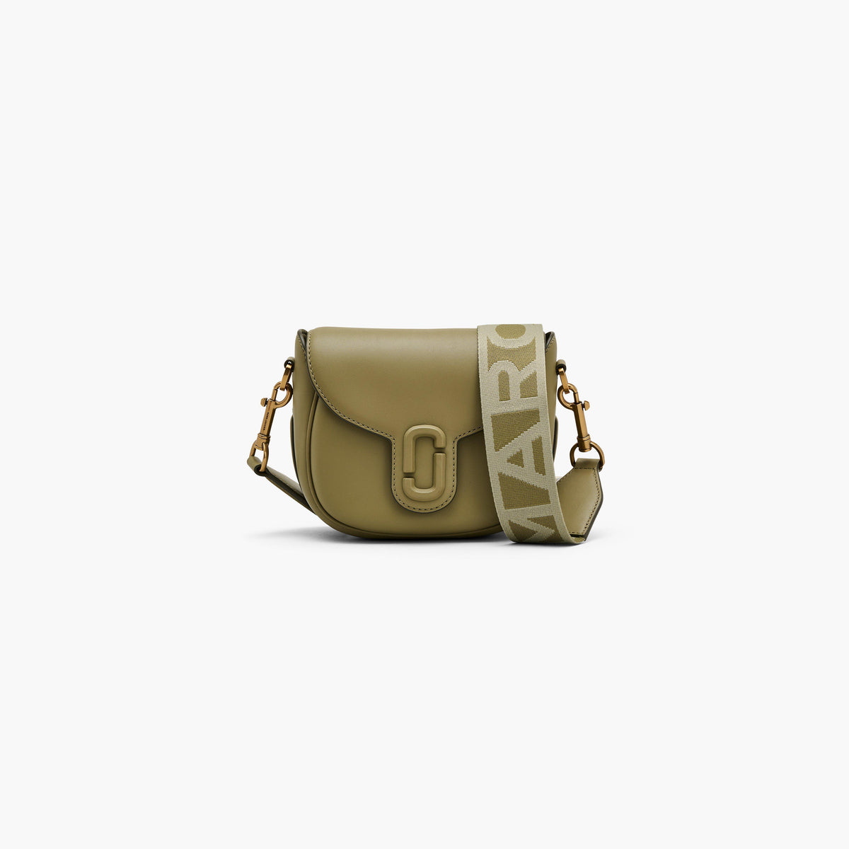 Marc Jacobs The Covered J Marc Saddle Bag in Light Moss