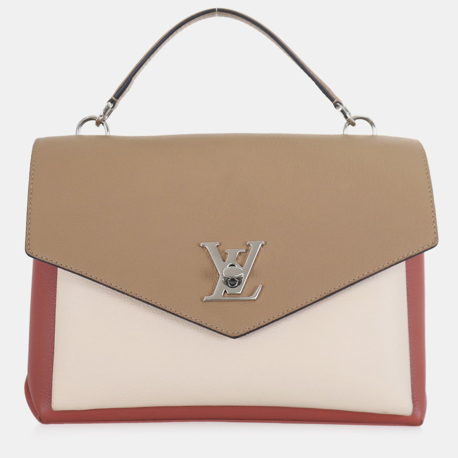 Louis Vuitton Light Brown/ Cream/ Pink MyLockme Satchel bag