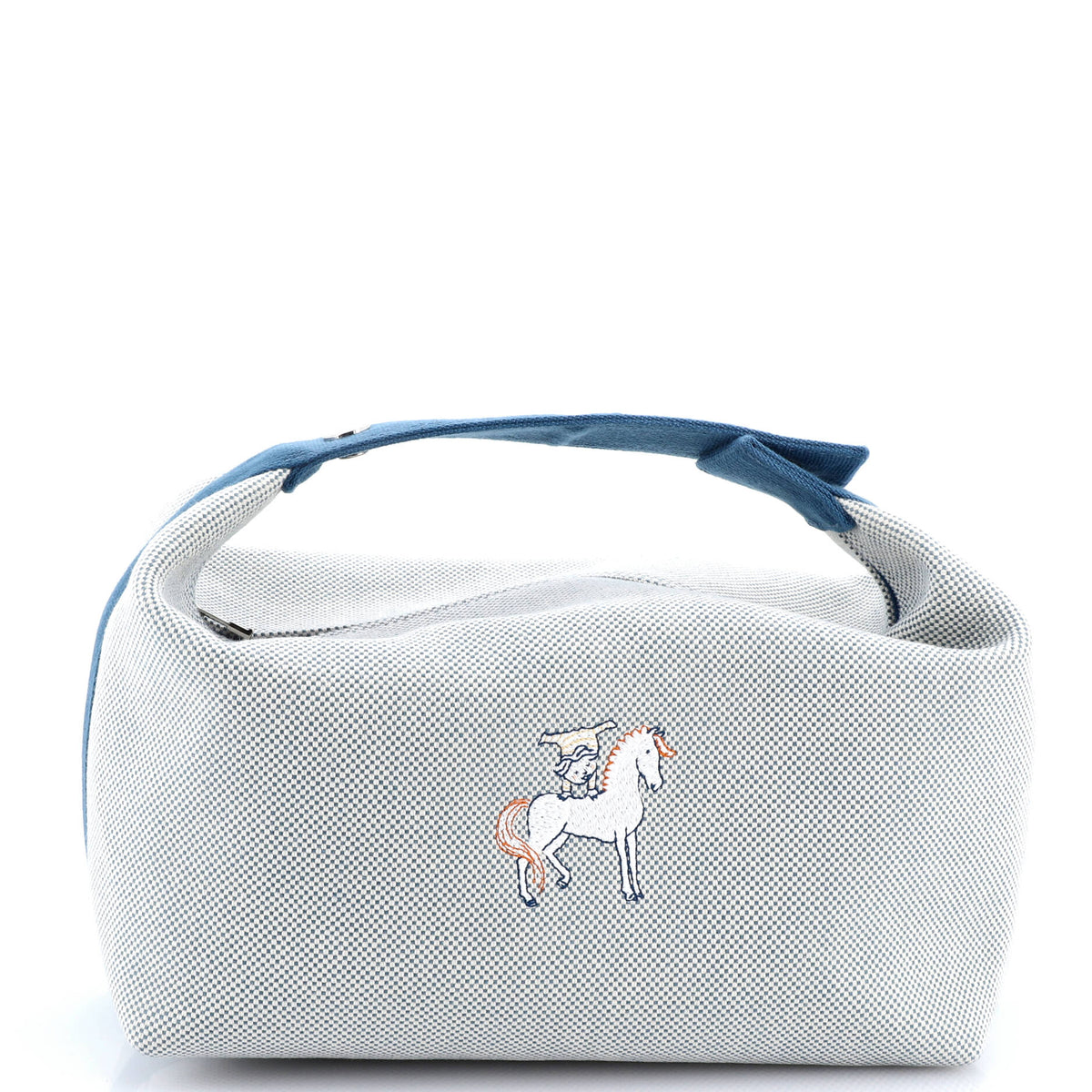 Herm?s Bride-A-Brac Cabriole Travel Case Toile GM