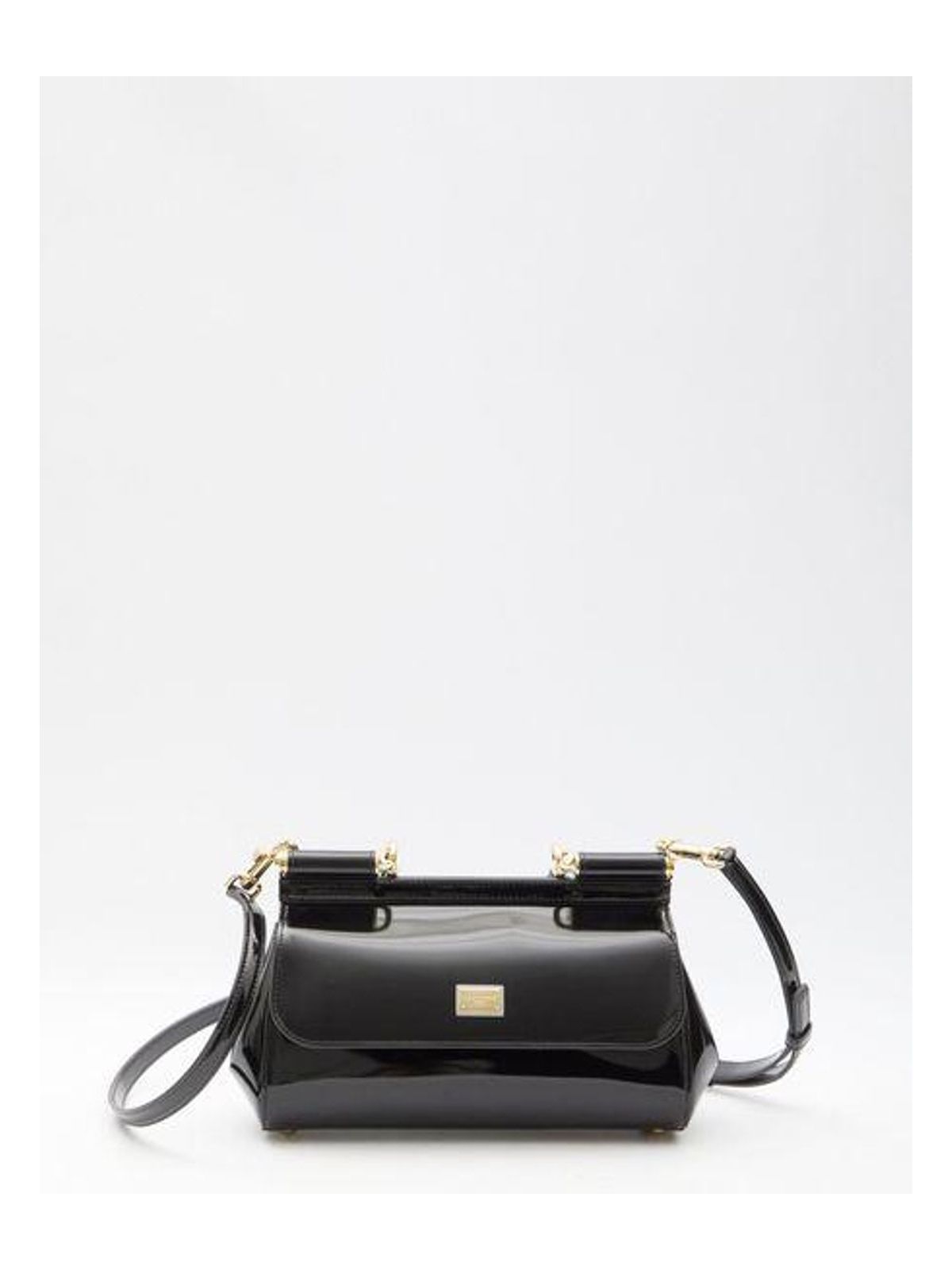 Dolce & Gabbana Women's Elongated Sicily Handbag in Black | BB7652A1037