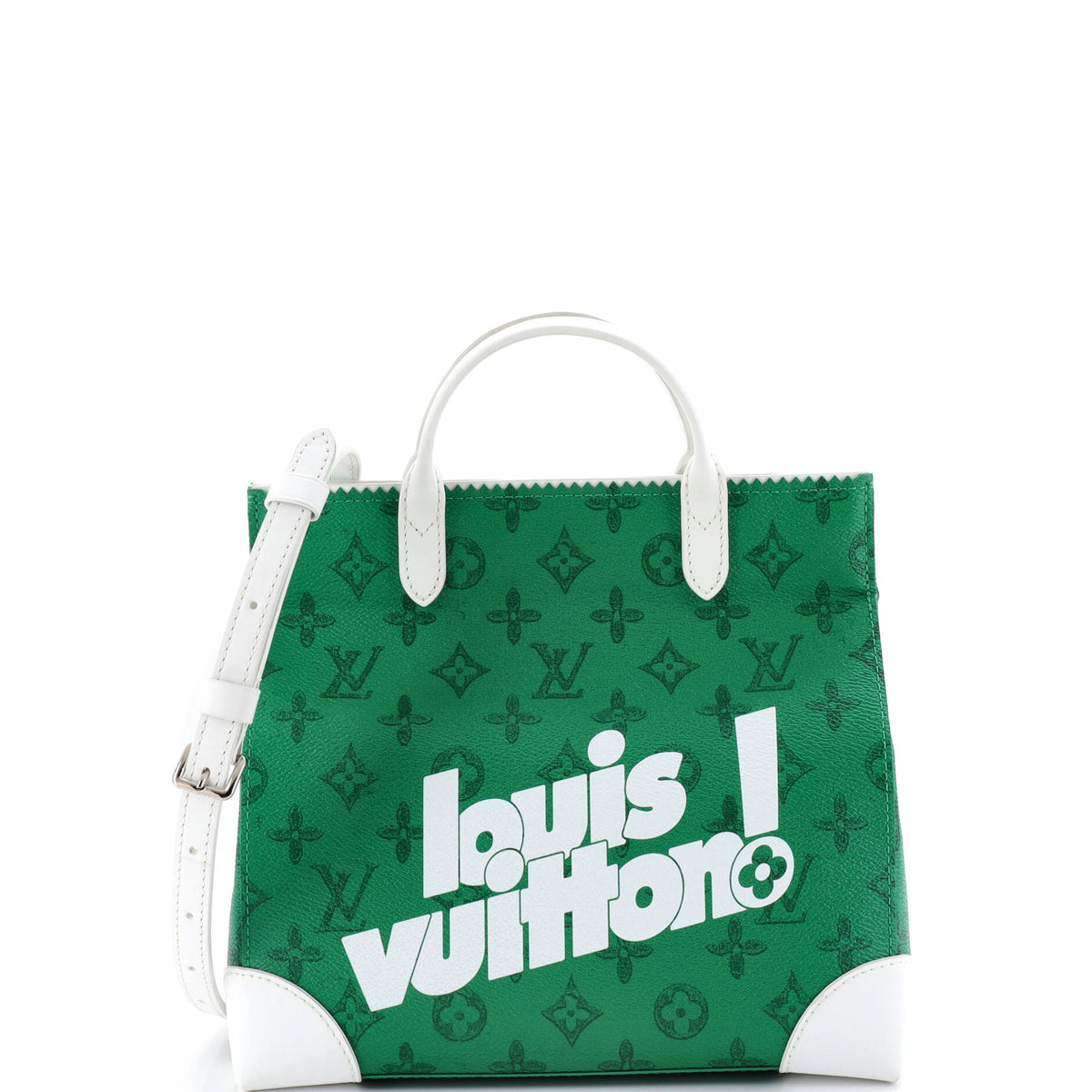 Louis Vuitton Litter Bag Everyday Signature Vintage Monogram Canvas