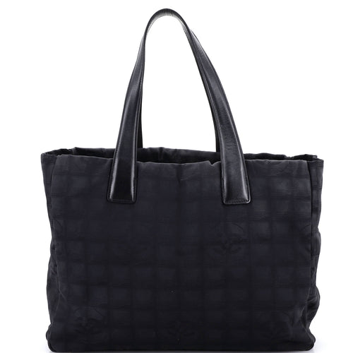 CHANEL Travel Line Tote Nylon Medium