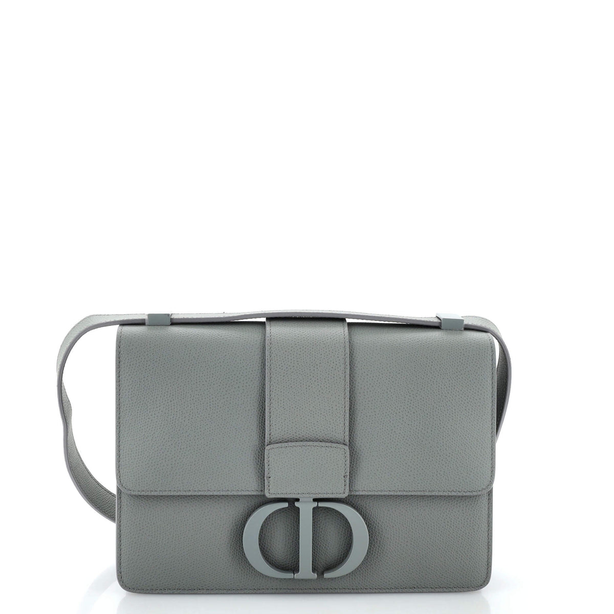 Christian Dior Ultra Matte 30 Montaigne Flap Bag Leather