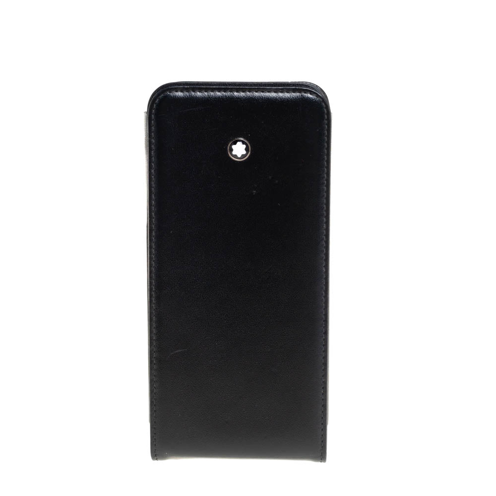 Montblanc Black Leather iPhone 5s Cover