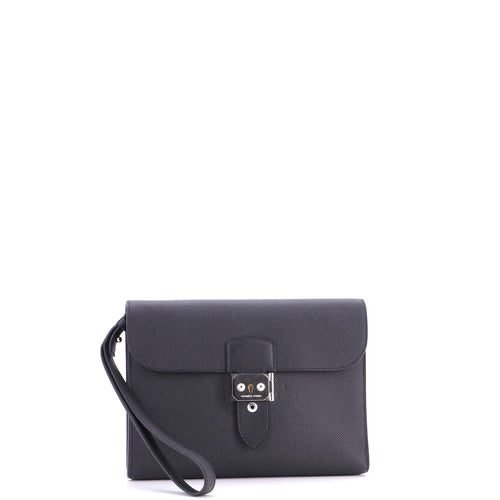 Sac a Depeches Wristlet Pouch Epsom 24