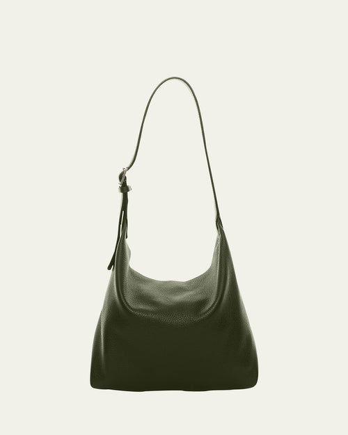 Isa Shoulder Bag in Deerskin Leather