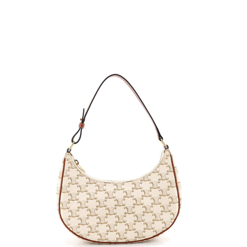 CELINE Ava Bag Triomphe Coated Canvas
