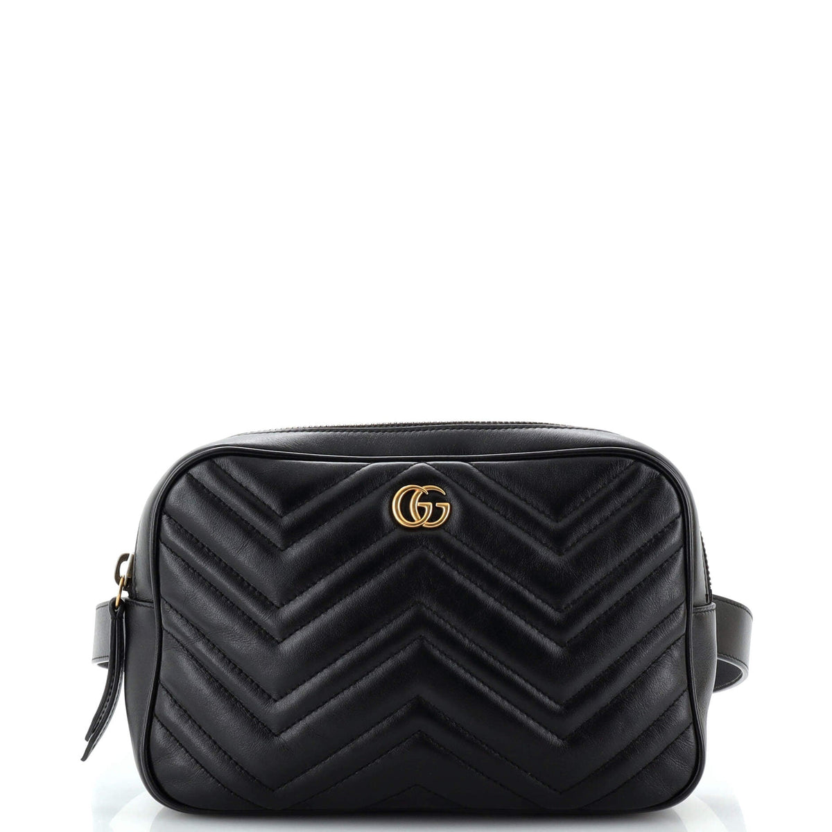 Gucci GUCCI GG Marmont Square Belt Bag Matelasse Leather