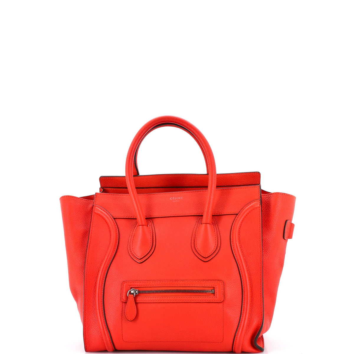 Celine CELINE Luggage Bag Grainy Leather Mini