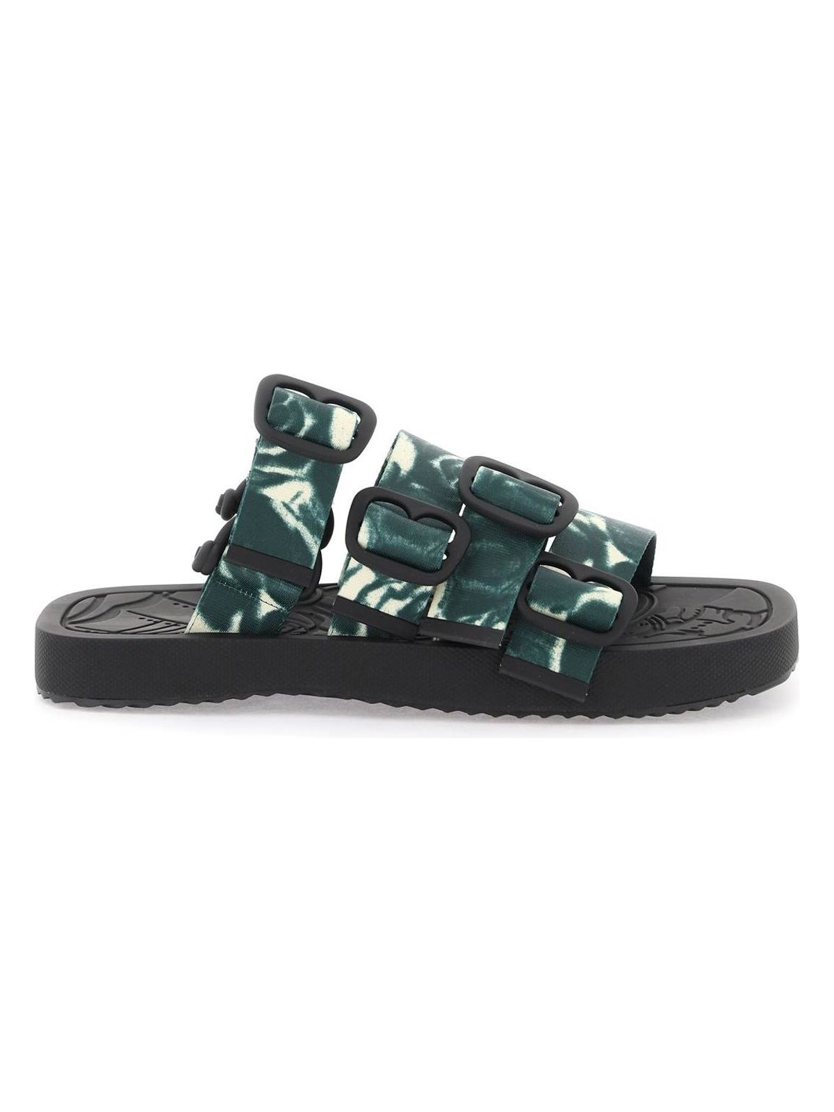 Burberry Men's Nylon Rose Sandals For in Mixed Colours | Size 40 | 8082585