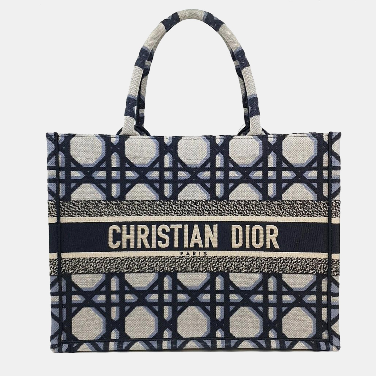 Dior Christian Book Tote Handbag 36 M1296