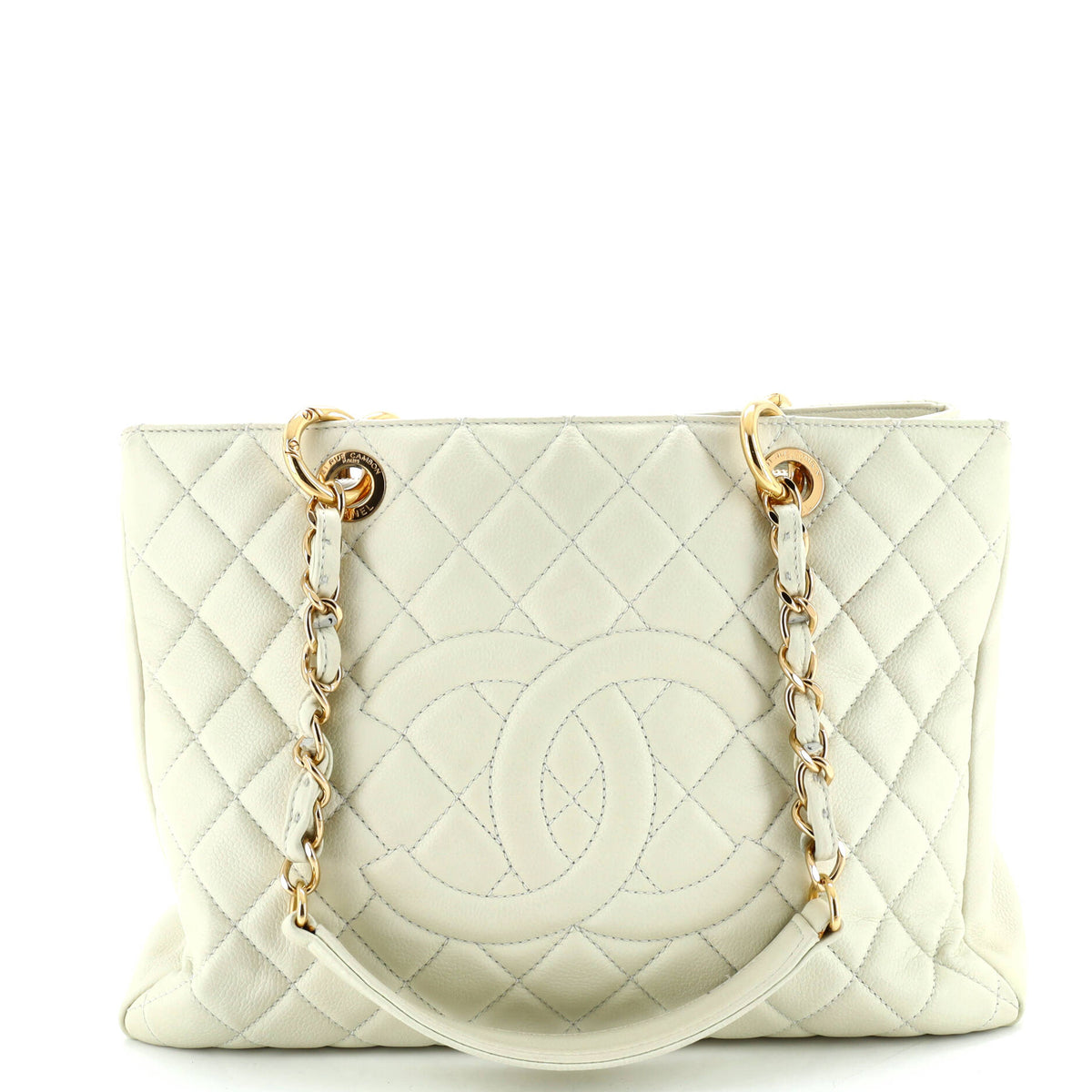 Chanel CHANEL Grand Shopping Tote Quilted Caviar