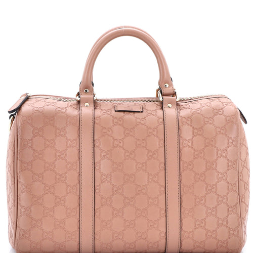GUCCI Joy Boston Bag Guccissima Leather Medium