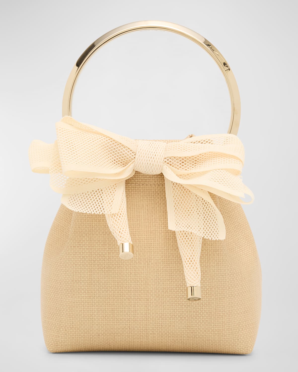 Jimmy Choo Bon Bon Bow Bucket Bag