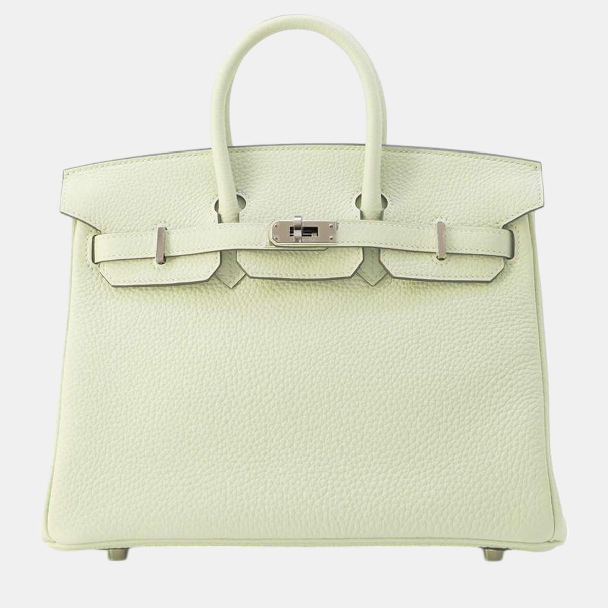 Hermès Grineve Togo Leather 25 Birkin Tote Bag