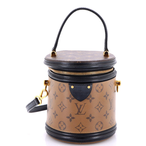 Cannes Handbag Reverse Monogram Canvas
