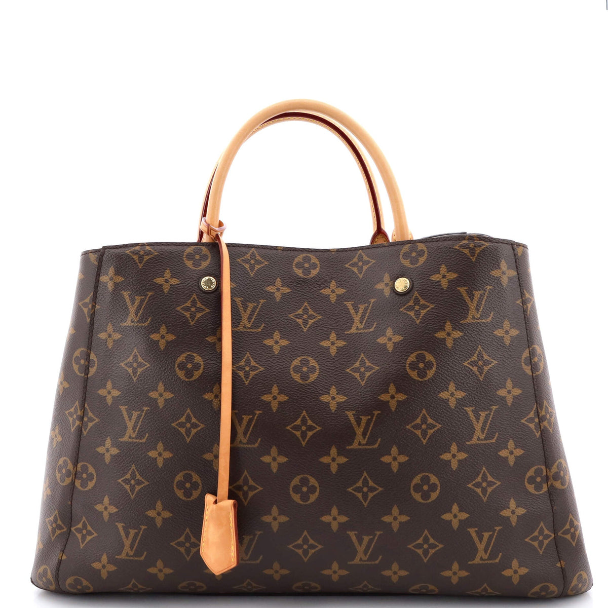 Louis Vuitton Montaigne Handbag Monogram Canvas GM