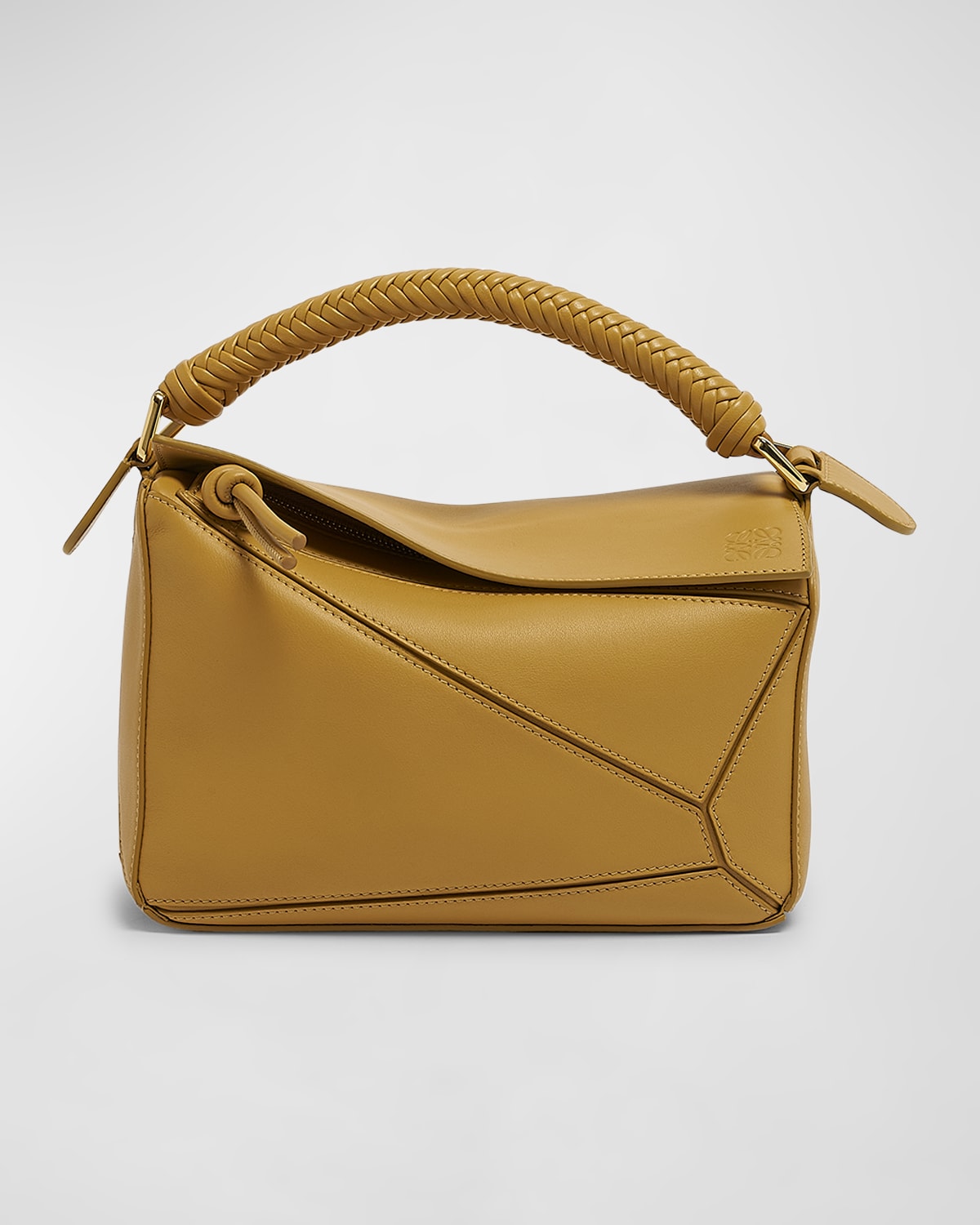 Loewe Small Puzzle Leather Top-Handle Bag