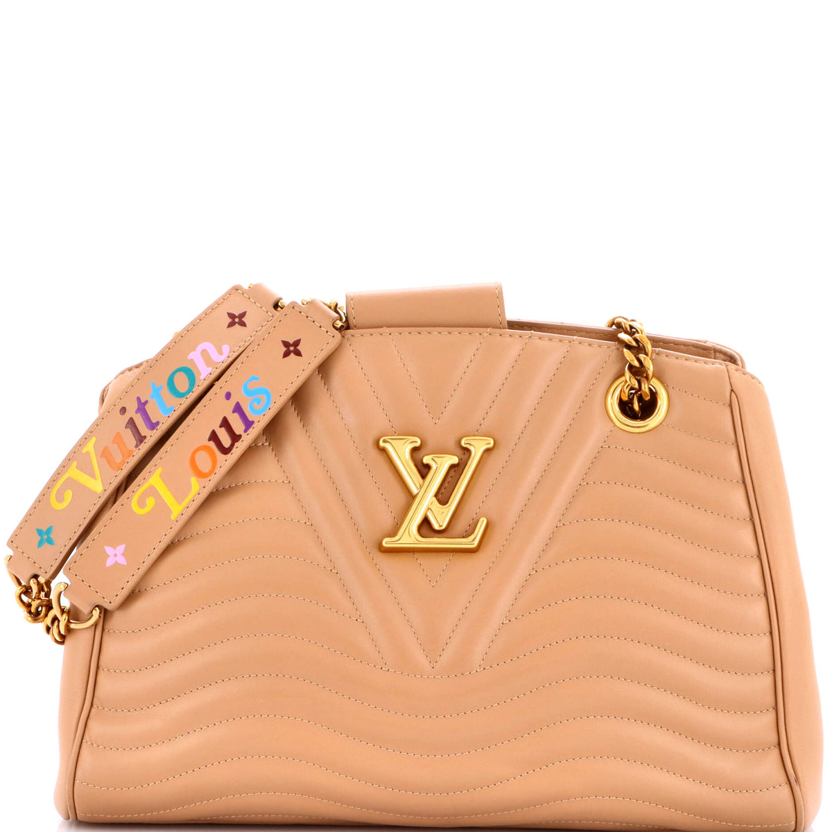 Louis Vuitton New Wave Chain Tote Quilted Leather