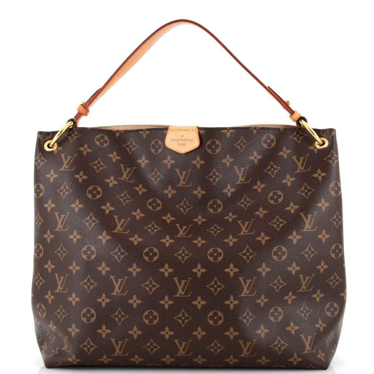 Louis Vuitton Graceful Handbag Monogram Canvas MM
