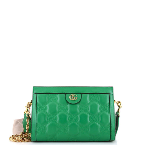 GUCCI GG Shoulder Bag GG Matelasse Leather Small