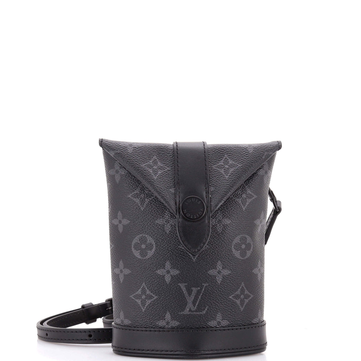 Louis Vuitton Envelope Pouch Monogram Eclipse Canvas