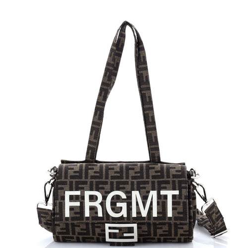 FENDI x FRGMT Foldable Baguette Bag Zucca Canvas