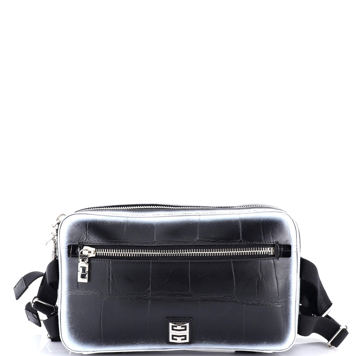 Givenchy GIVENCHY Bum Bag Crocodile Embossed Leather