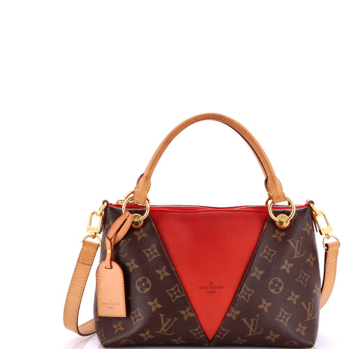 V Tote Monogram Canvas and Leather BB