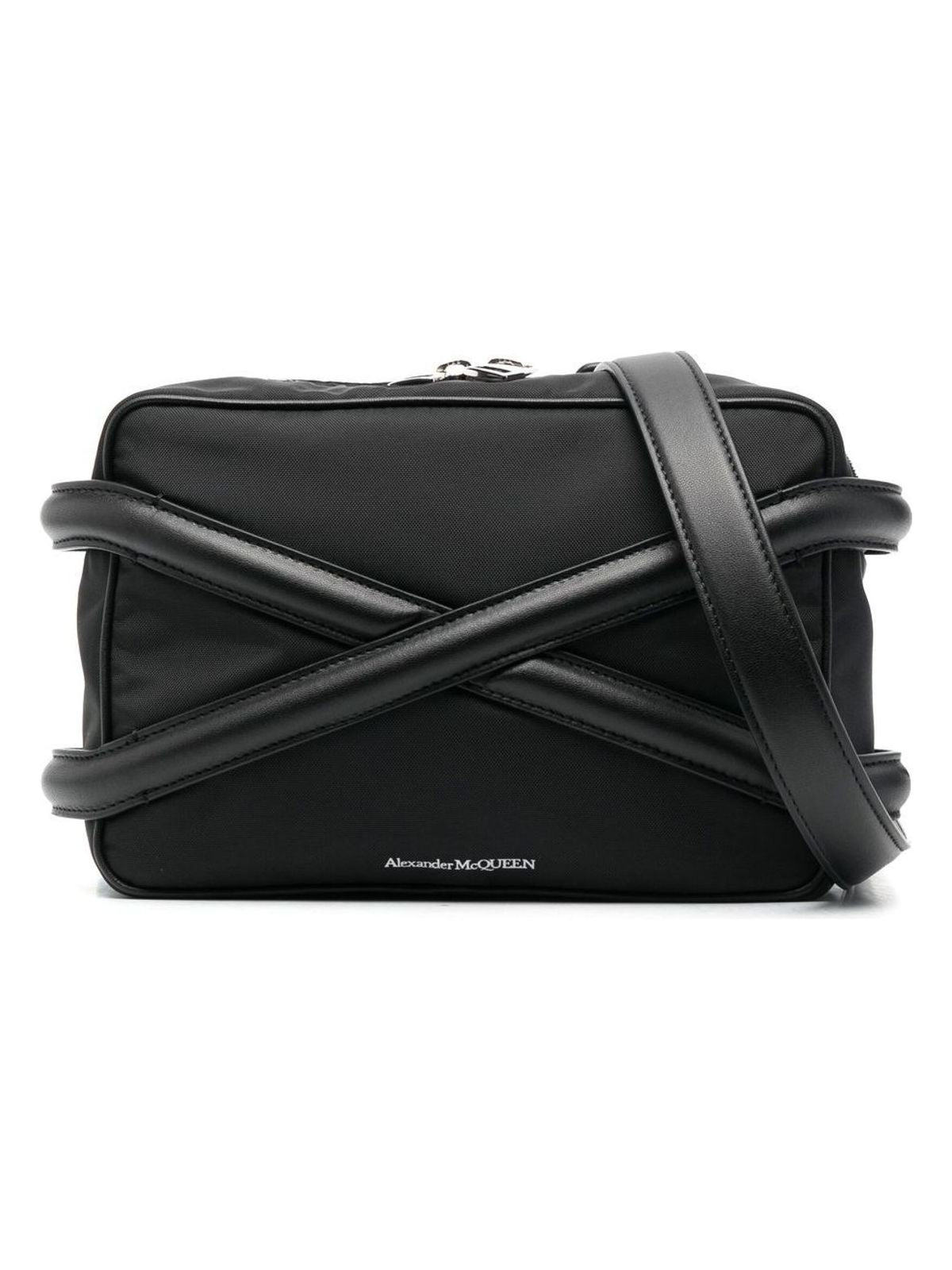 Alexander Mcqueen Men's Harness Camera Bag in Black | 7262921AALD1000