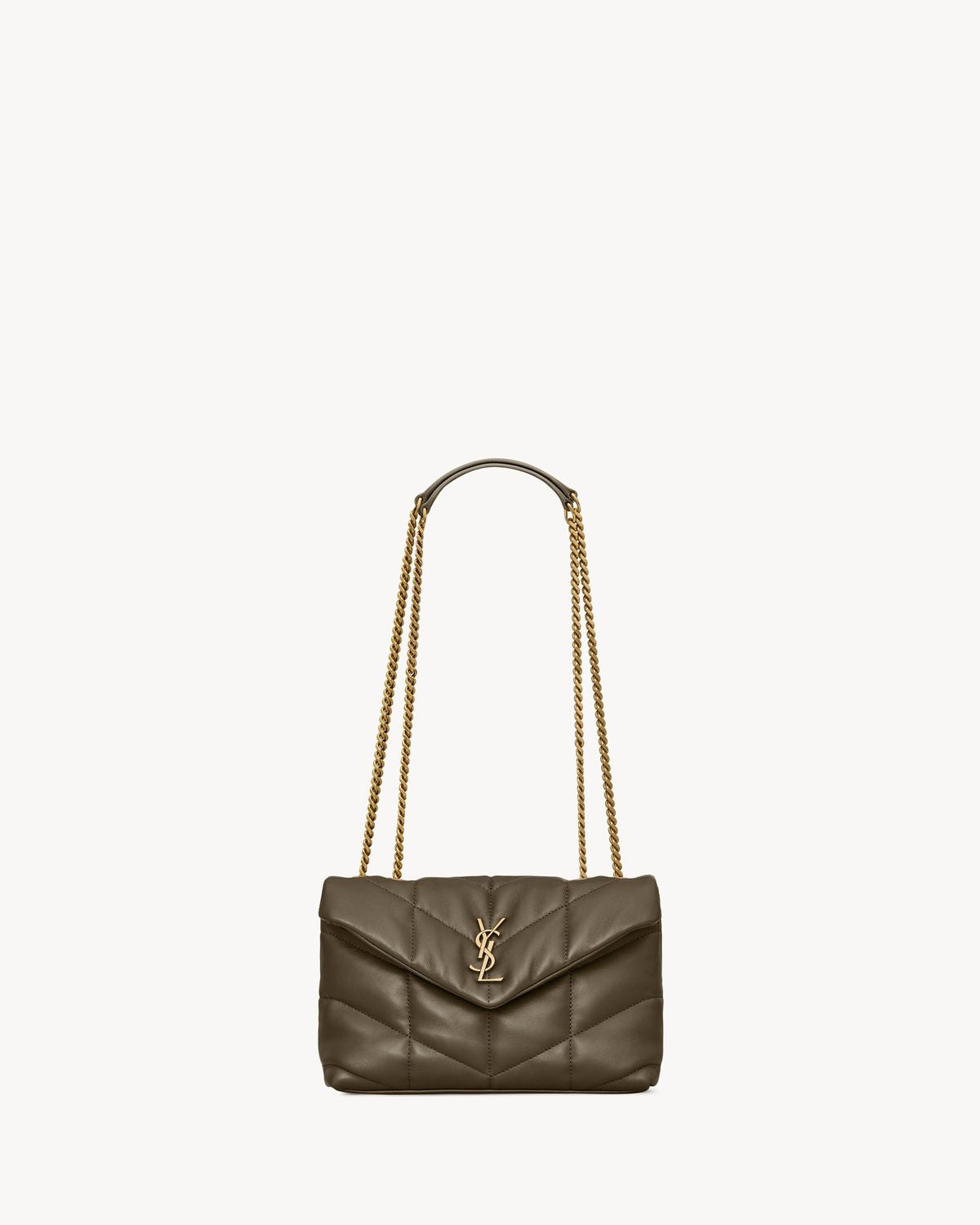 Saint Laurent Women's Toy Puffer Bag in Lhtmusk | 7593371EL07