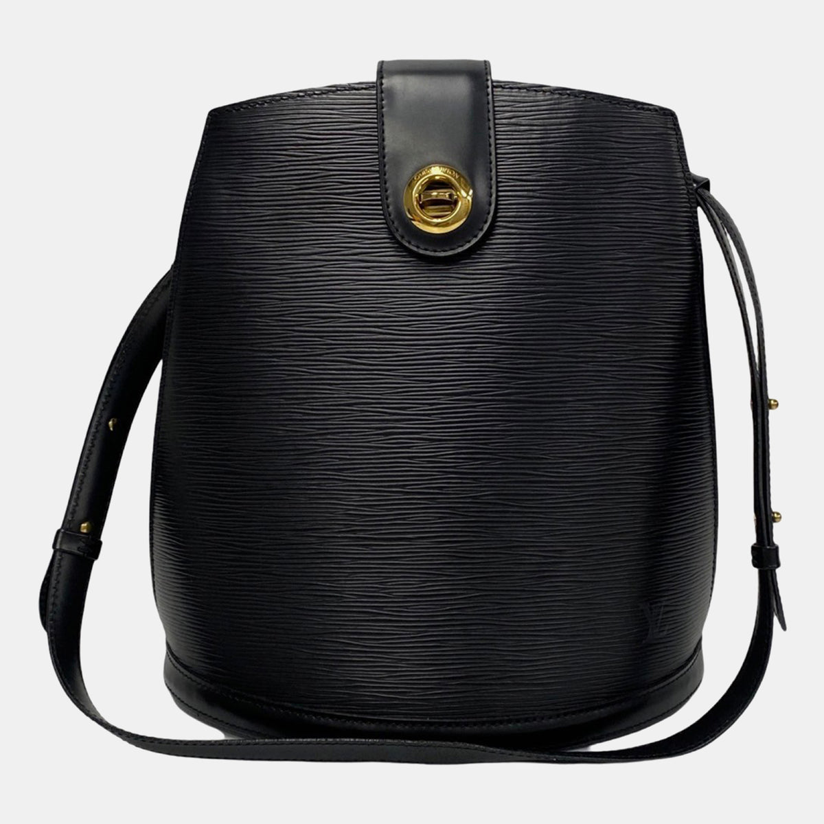 Louis Vuitton Black Epi Leather Cluny Bag