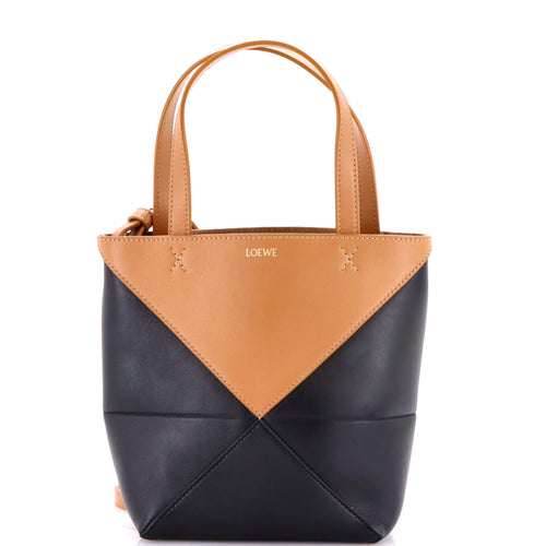 LOEWE Puzzle Fold Tote Leather Mini