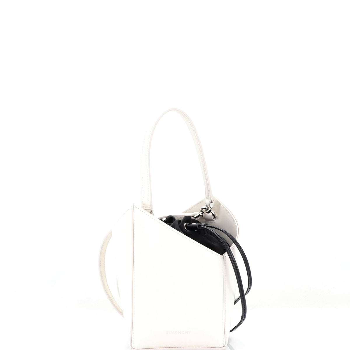 Givenchy GIVENCHY Cut Out Bucket Bag Leather Mini