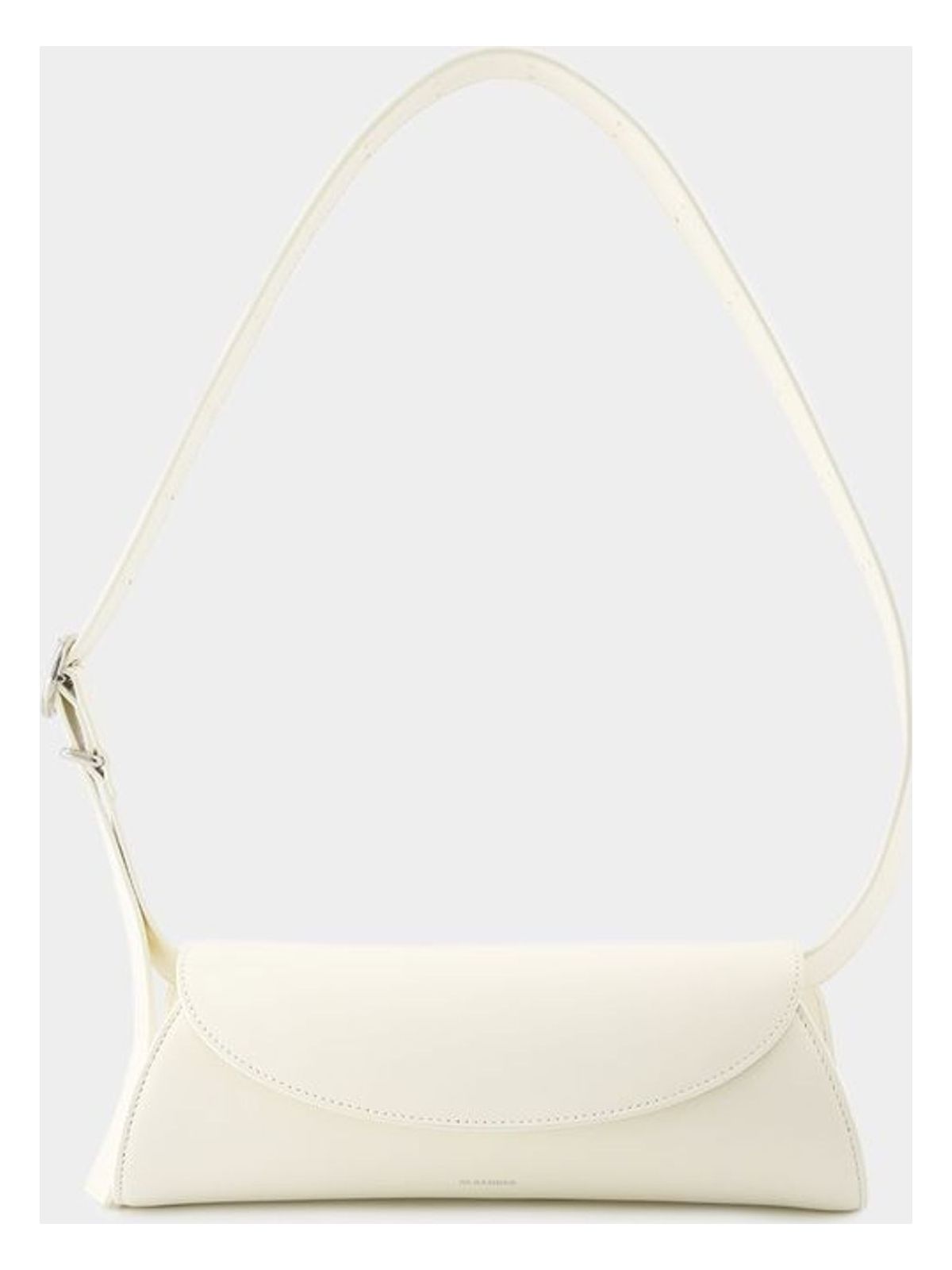 Jil Sander Women's Cannolo S Shoulder Bag in White | J07WD0023 Color P5355 Color 106