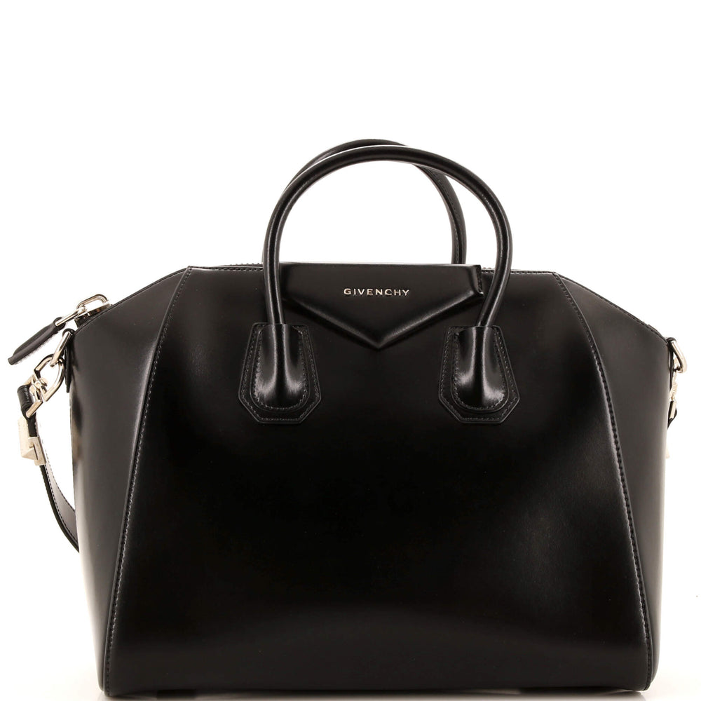 GIVENCHY Antigona Bag Glazed Leather Medium