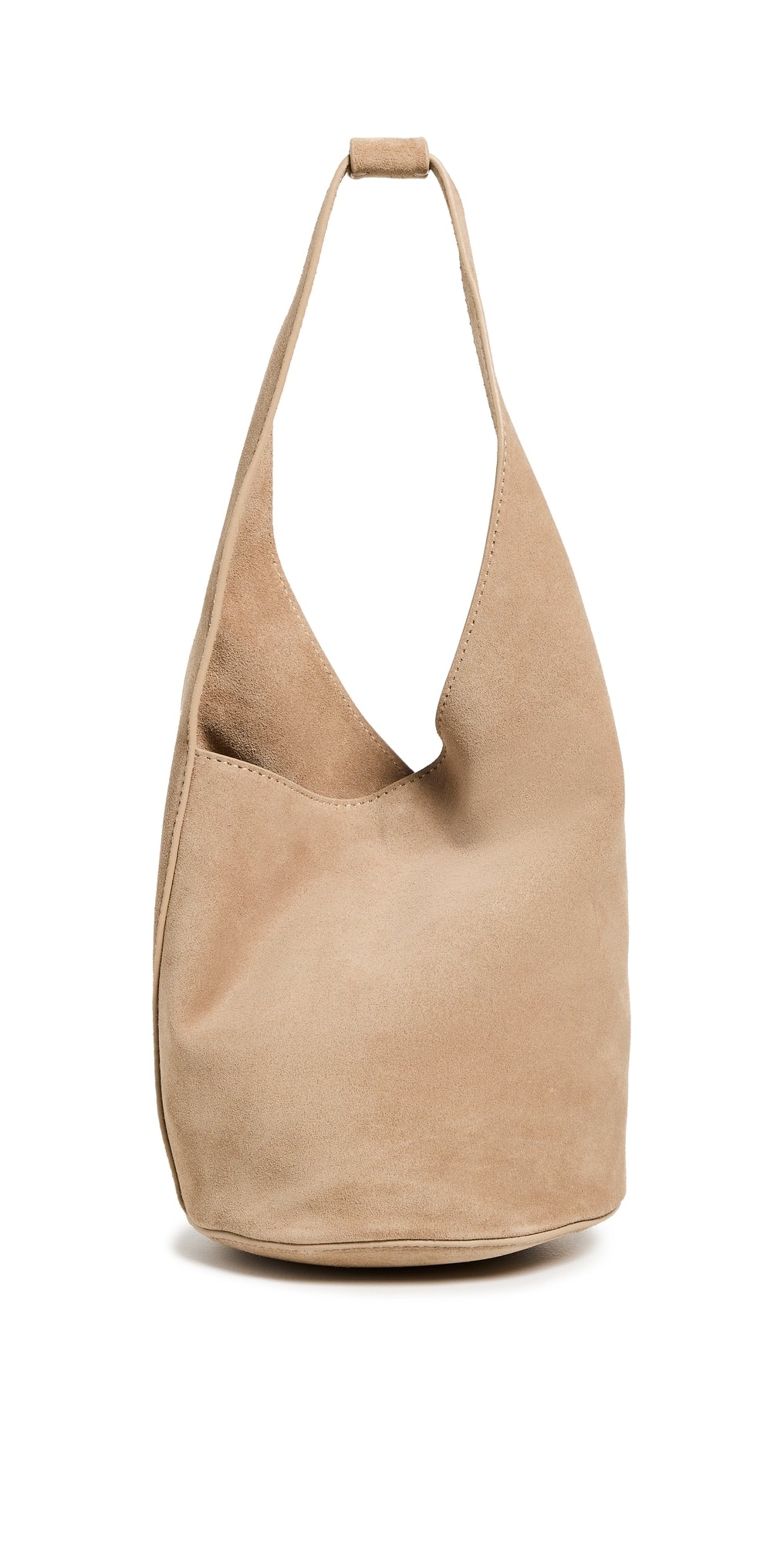 Reformation Small Silvana Bucket Bag Smoke One Size