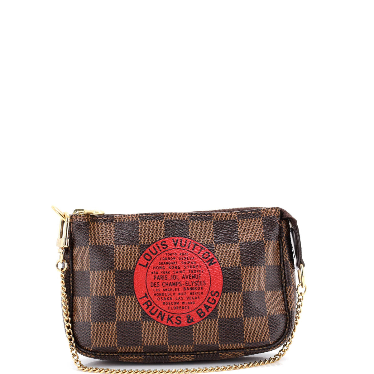 Louis Vuitton Pochette Accessoires Limited Edition Damier Mini