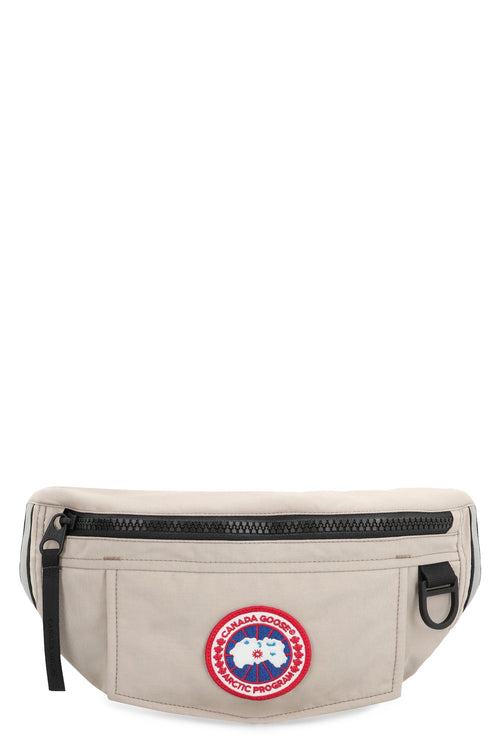 Bum Bag With Patch And Logo in Stone | 8833U