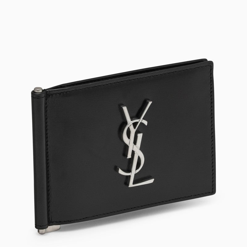 Saint Laurent Men's Ysl P Dollar (181Y) in Black | 4856300SX0E