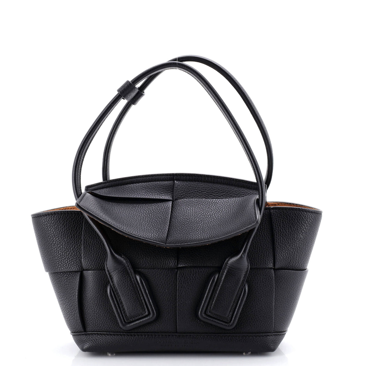 Bottega Veneta Arco Bag Maxi Intrecciato Leather Small