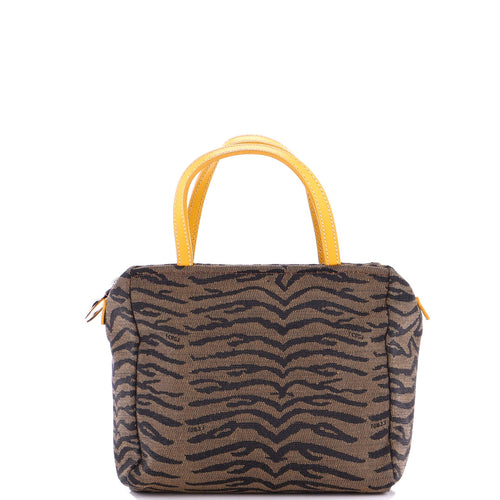 FENDI Zip Tote Printed Jacquard
