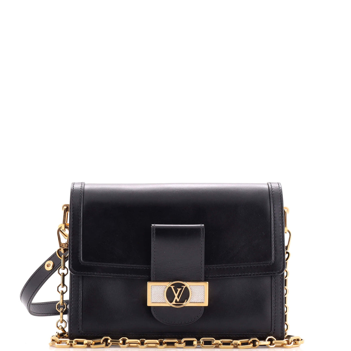 Louis Vuitton Dauphine Shoulder Bag Calfskin MM